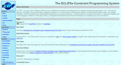 Desktop Screenshot of eclipseclp.org